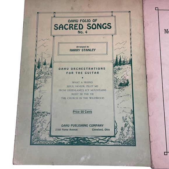 Oahu Orchestrations Music and Song Book Collection Hawaiian Guitar Luao Island - Picture 2 of 7